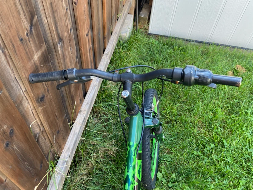 Green Jeep Kids Bike - photo 2