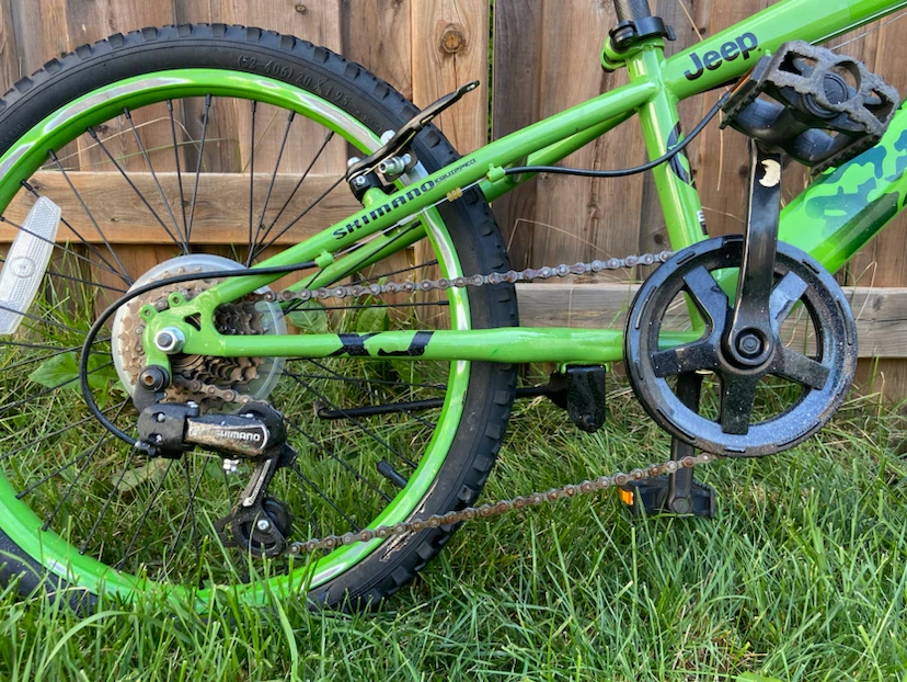 Green Jeep Kids Bike - photo 4