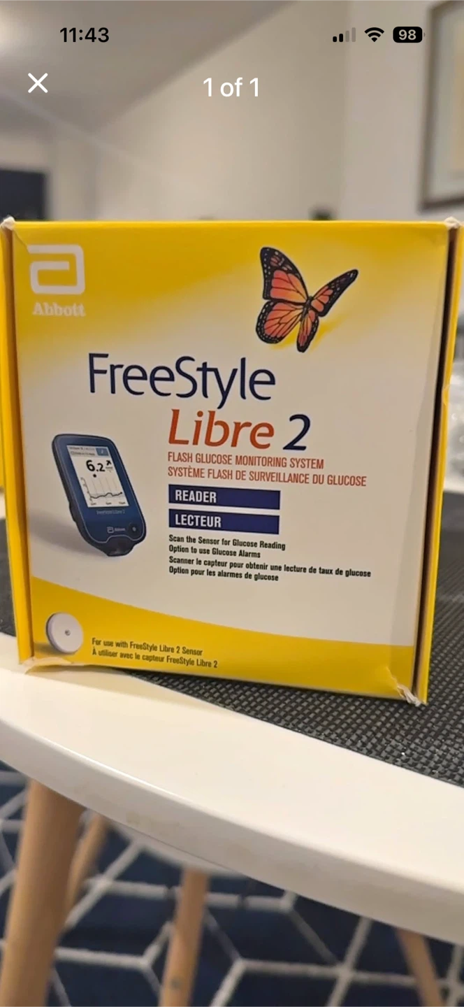 Abbott FreeStyle Libre 2 Flash Glucose Monitoring System