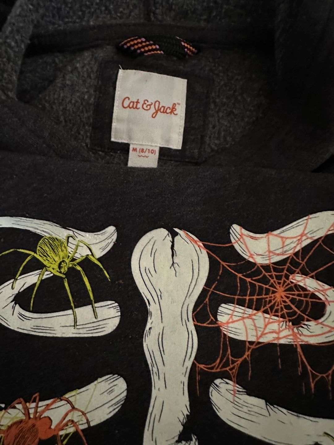 Cat & Jack Skeleton Hoodie and Pants Set - photo 2