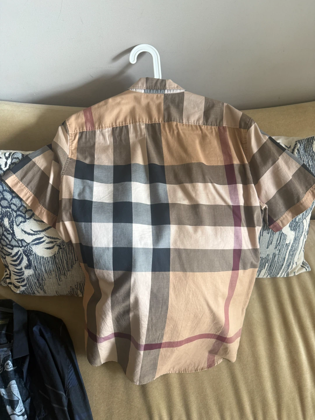 Burberry Short Sleeve Button-Up Shirt - photo 2