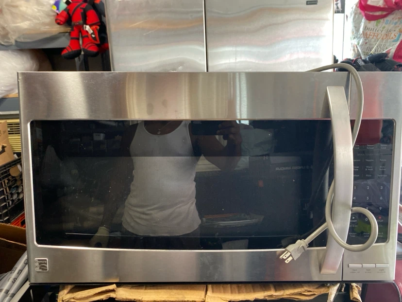 Kenmore Stainless Steel Microwave Oven