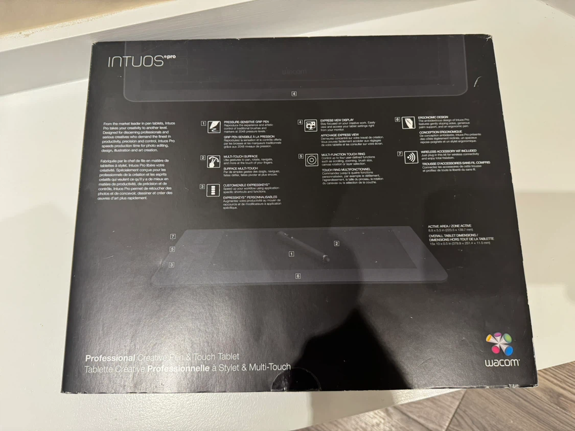 Wacom Intuos Pro Creative Pen & Touch Tablet - photo 4