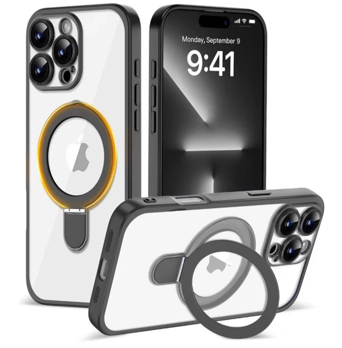 Magnetic for iPhone 16 Pro Case with Stand