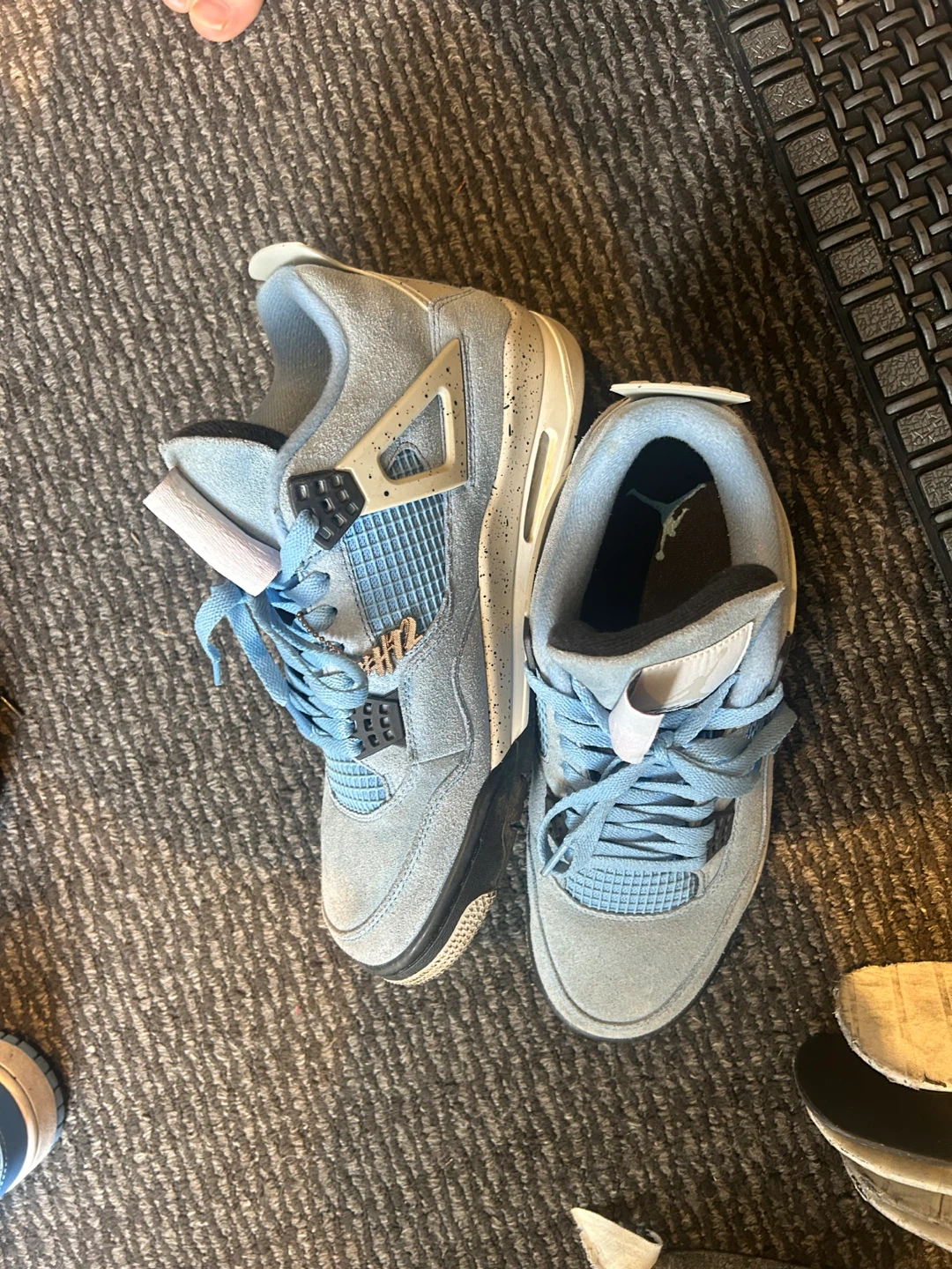 Air Jordan 4 UNC blue - photo 2