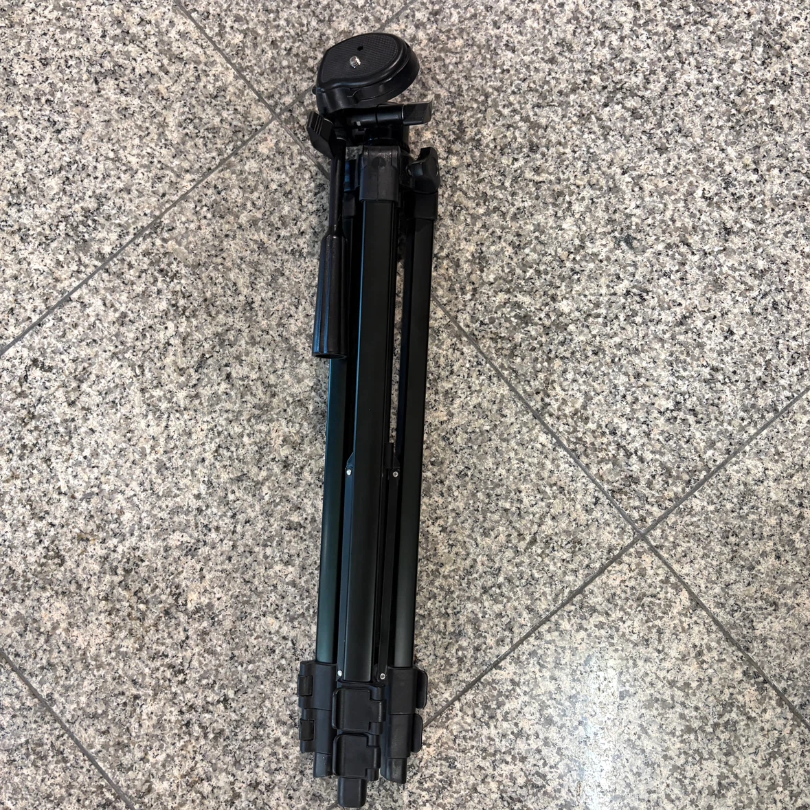 Black Camera Tripod