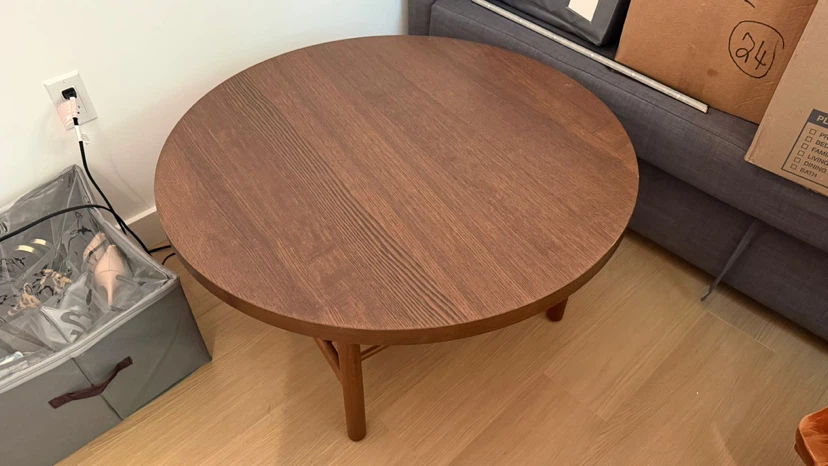 Round Coffe table IKEA as good as new - photo 2