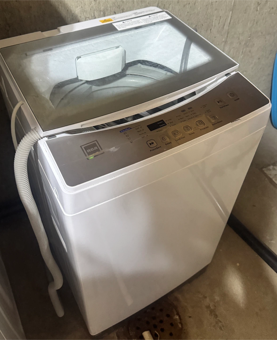 Portable Washer RPW160-C RCA 1.6 Cu. Ft.