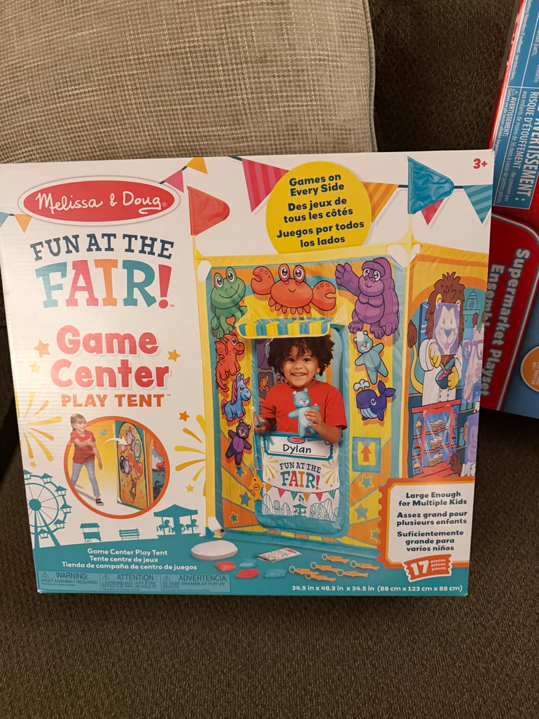 Melissa & Doug Fun at the Fair Game Center Play Tent