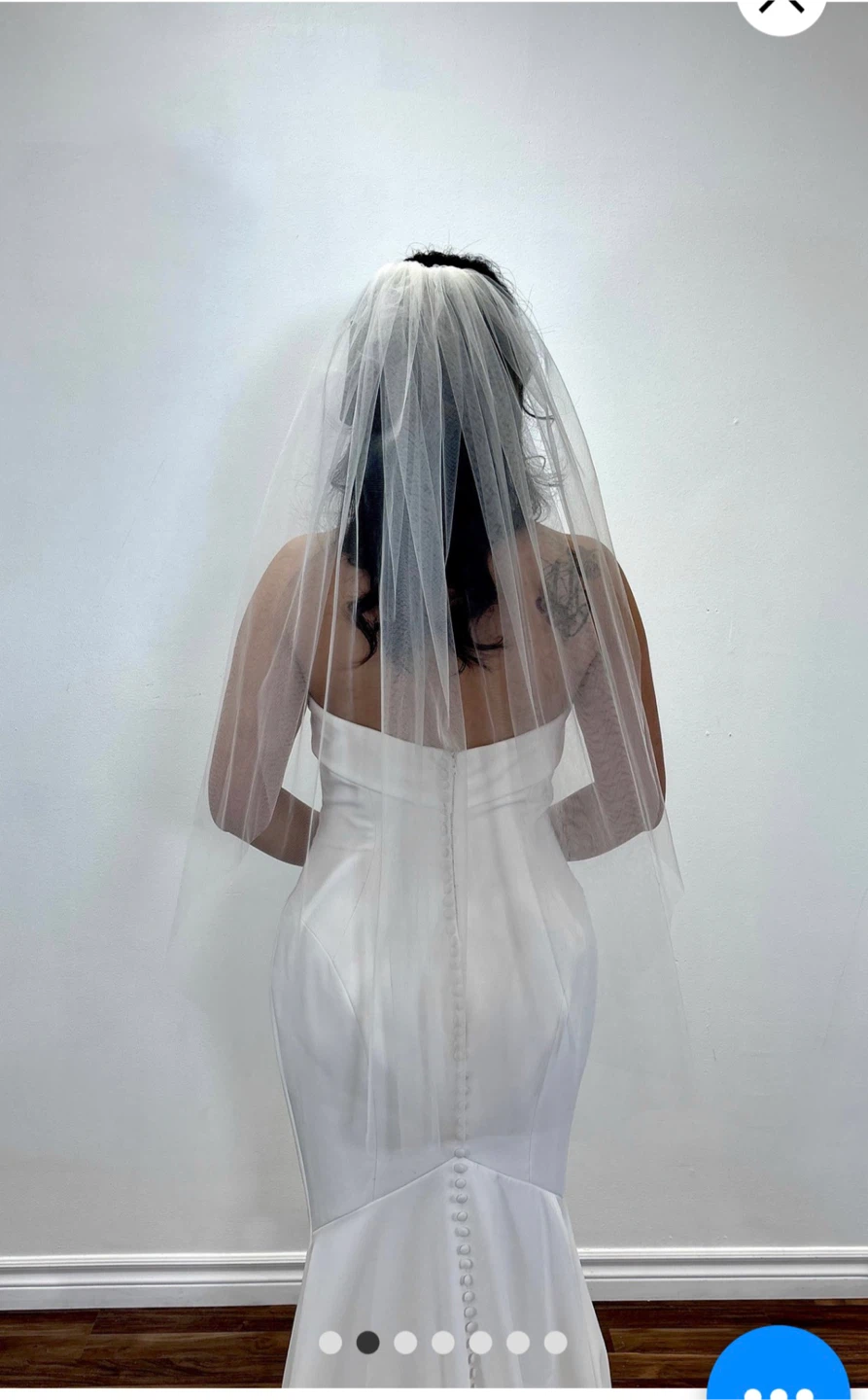 Emily Fingertip veil - photo 2