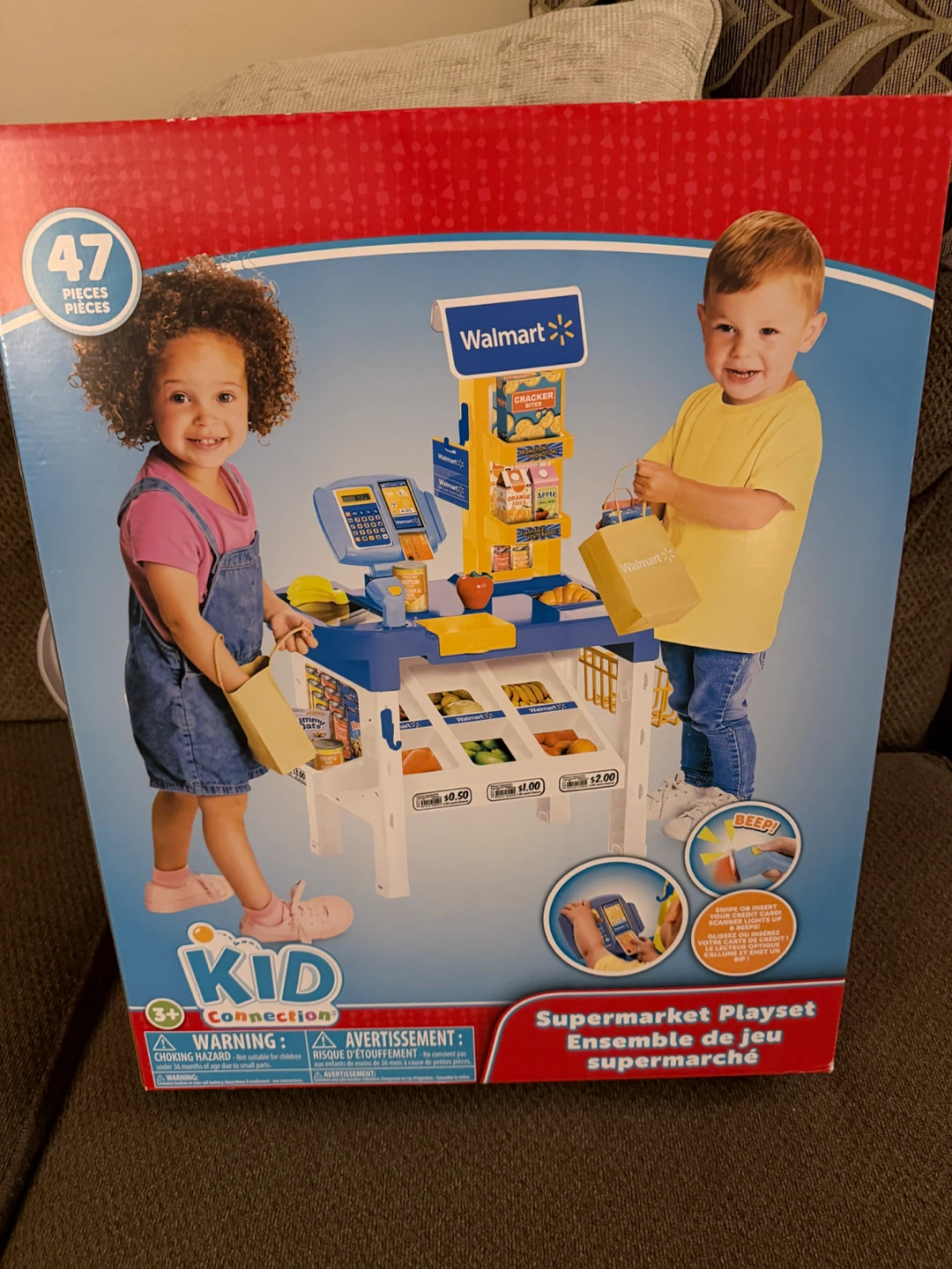 Kid Connection Supermarket Playset - 47 Pieces