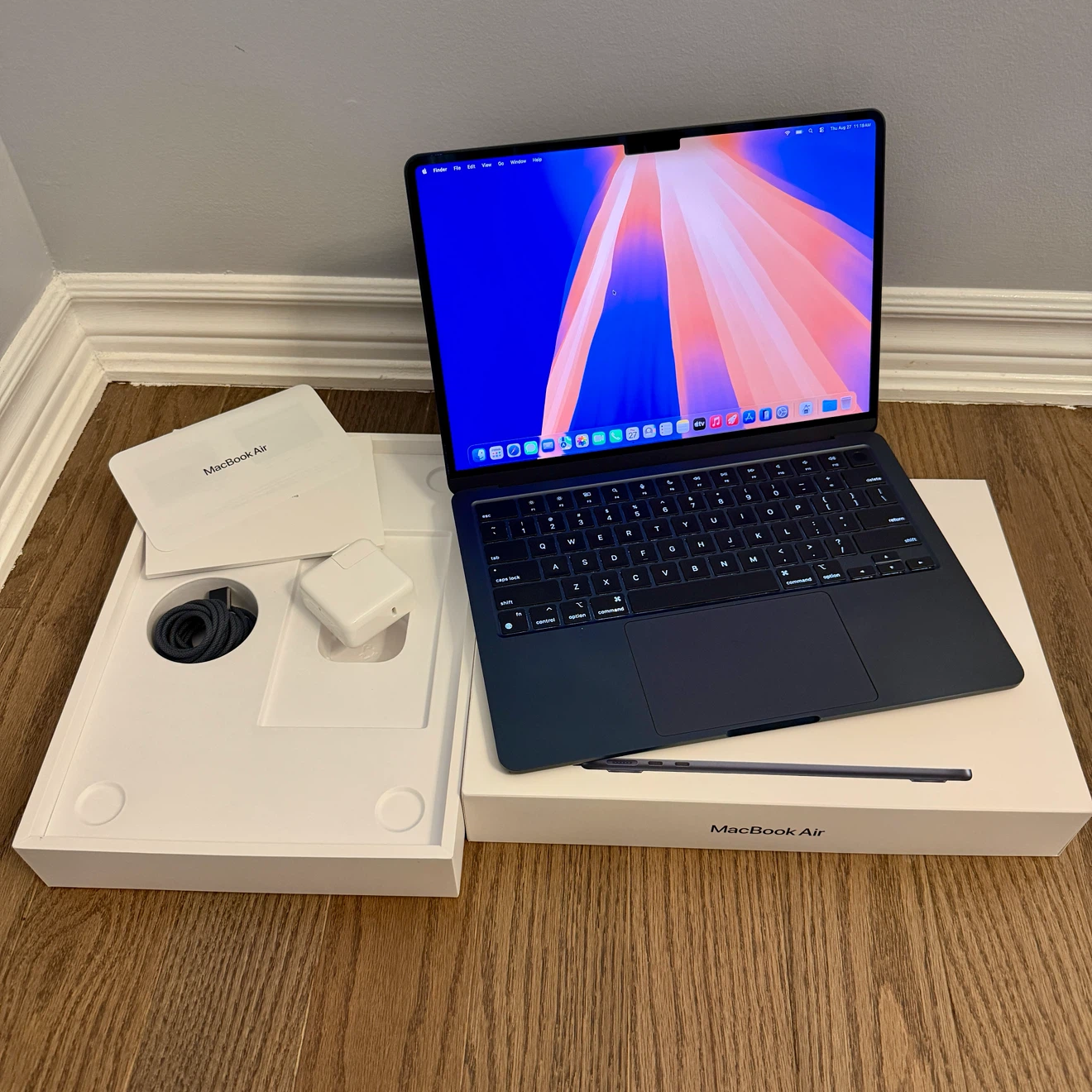 M3 / 16GB RAM / 512GB SSD / Macbook Air 2024 / 13" / 93% Battery