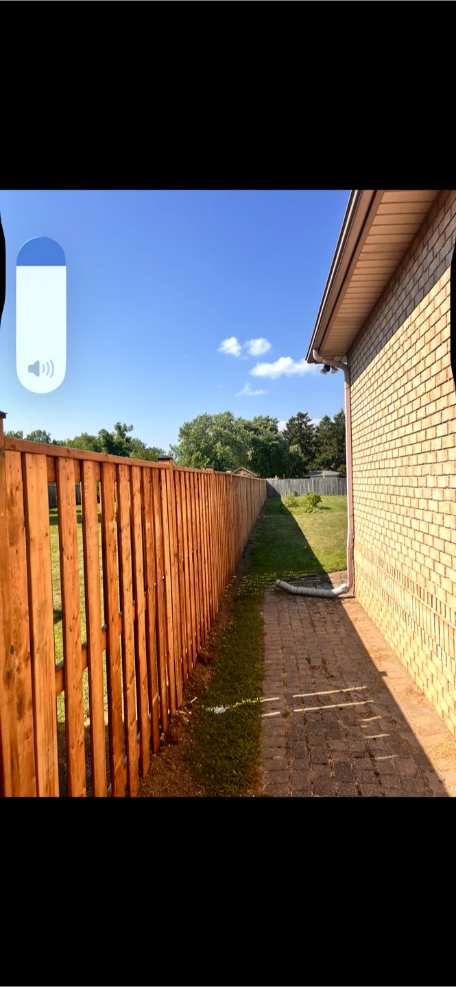 Wooden Privacy Fence - photo 2