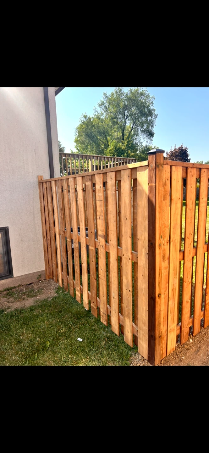Wooden Privacy Fence - photo 3