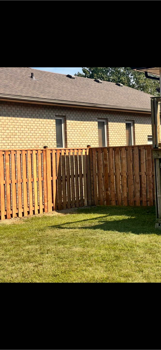 Wooden Privacy Fence - photo 4