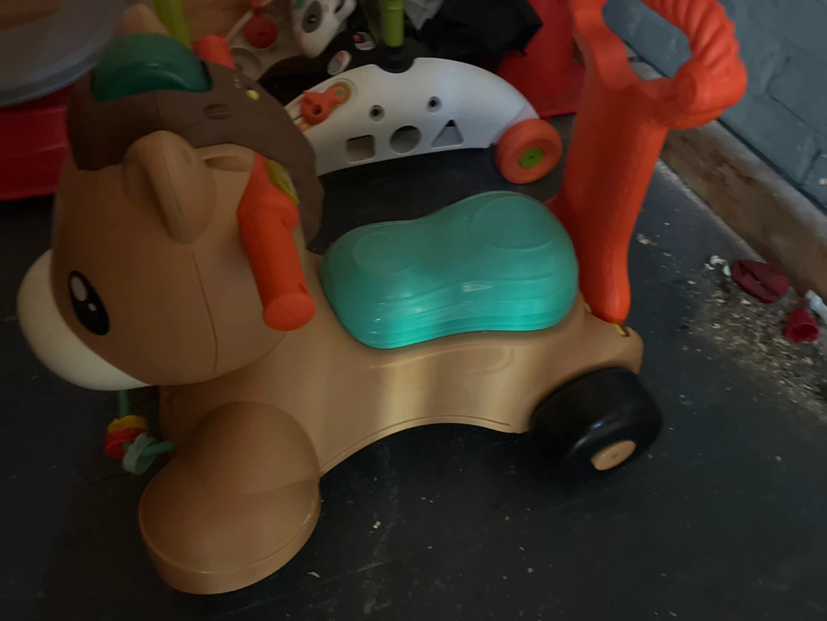 Brown Horse Ride-On Toy - photo 2