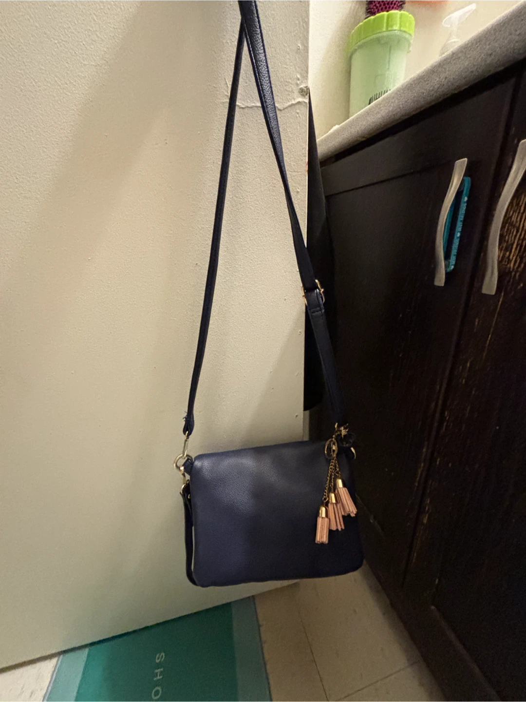 Navy Blue Crossbody Purse