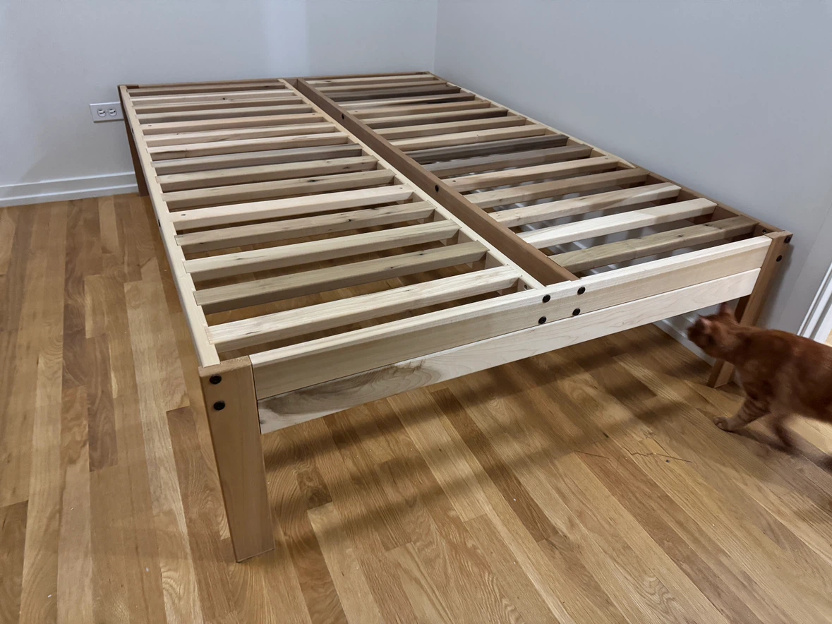 Full Size Wooden Bed Frame