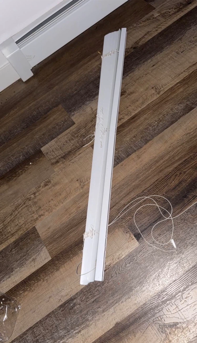 White Horizontal Blinds