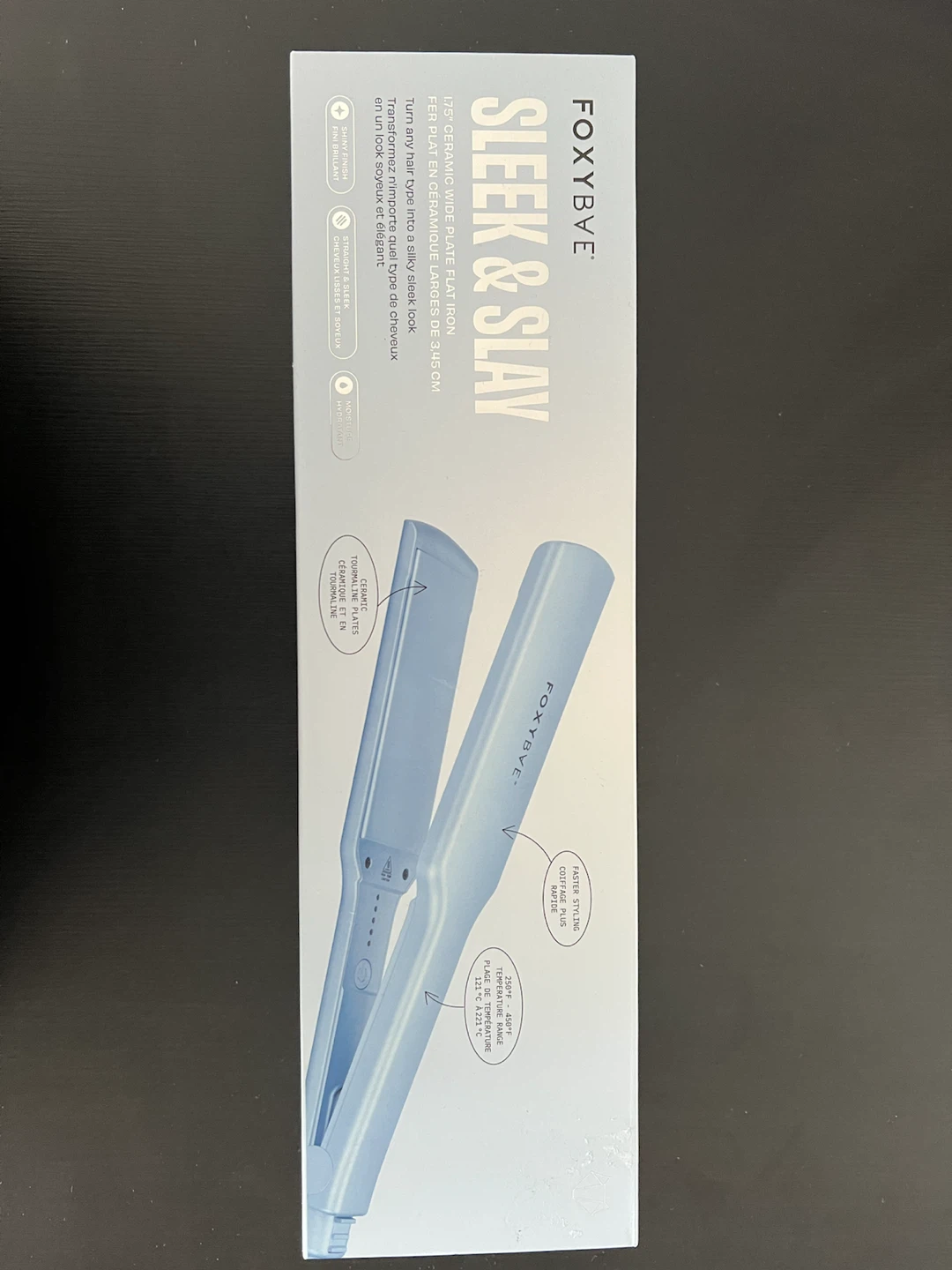 FoxyBae Sleek & Slay 1.75” Ceramic Flat Iron