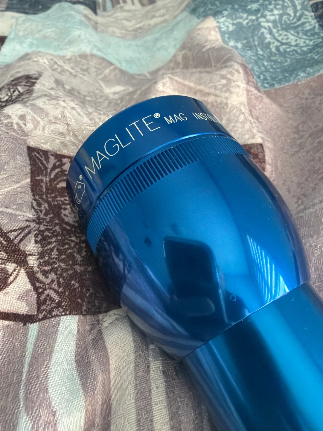 Purolator Blue Aluminum Flashlight - photo 2