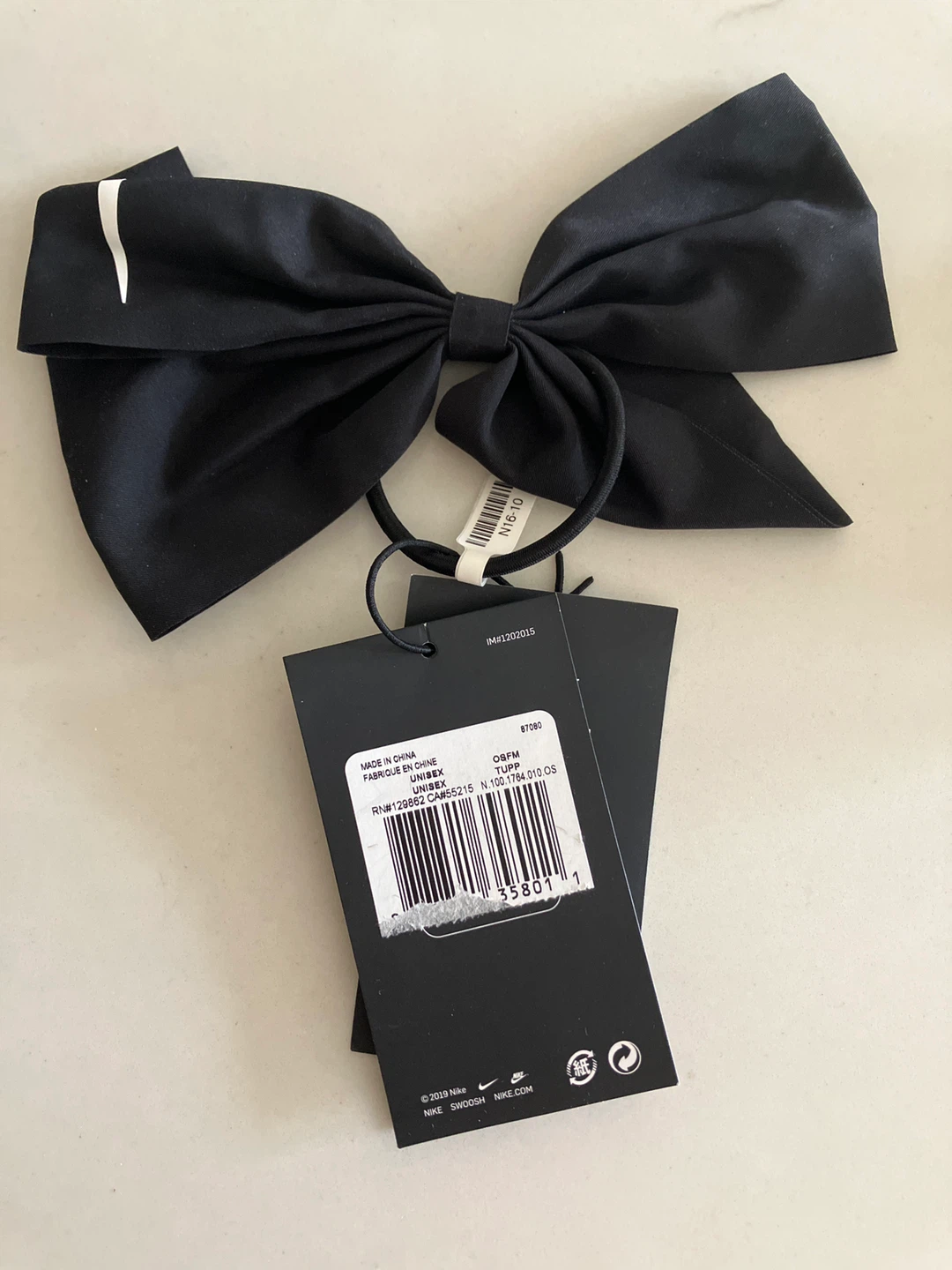 Nike Game-Ready Ponytail Holder - Black