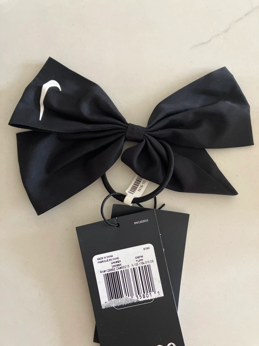 Nike Game-Ready Ponytail Holder - Black - photo 2