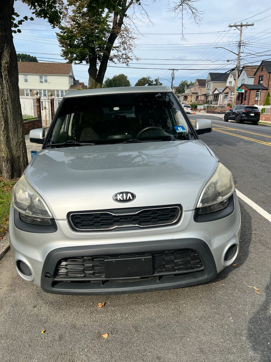 Silver Kia Soul