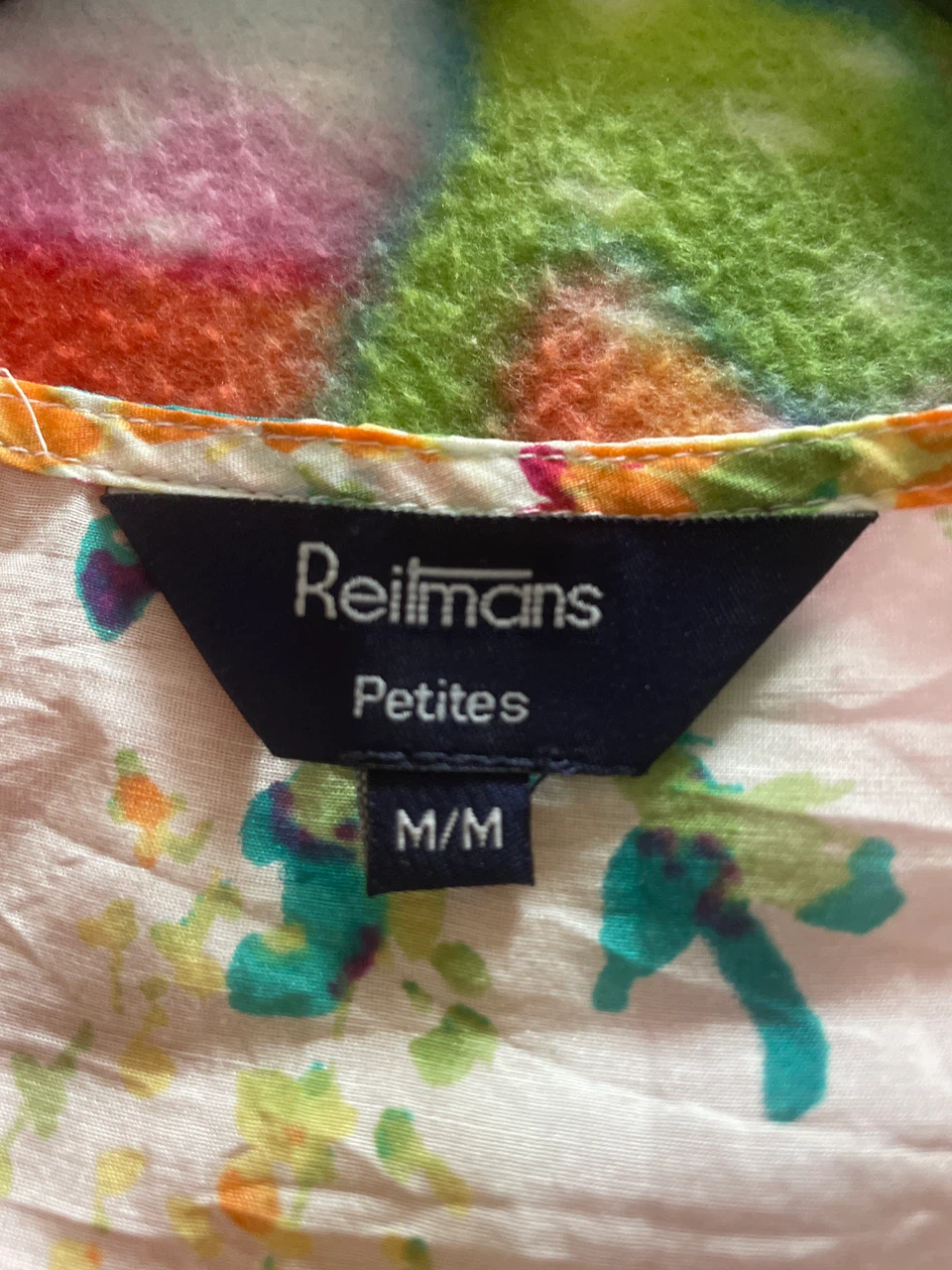 Reitmans Petites Floral Blouse Size M/M - photo 4