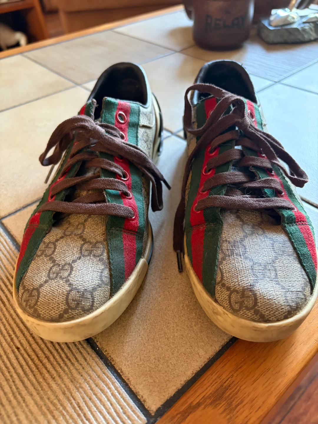 Gucci GG Supreme Canvas Sneakers