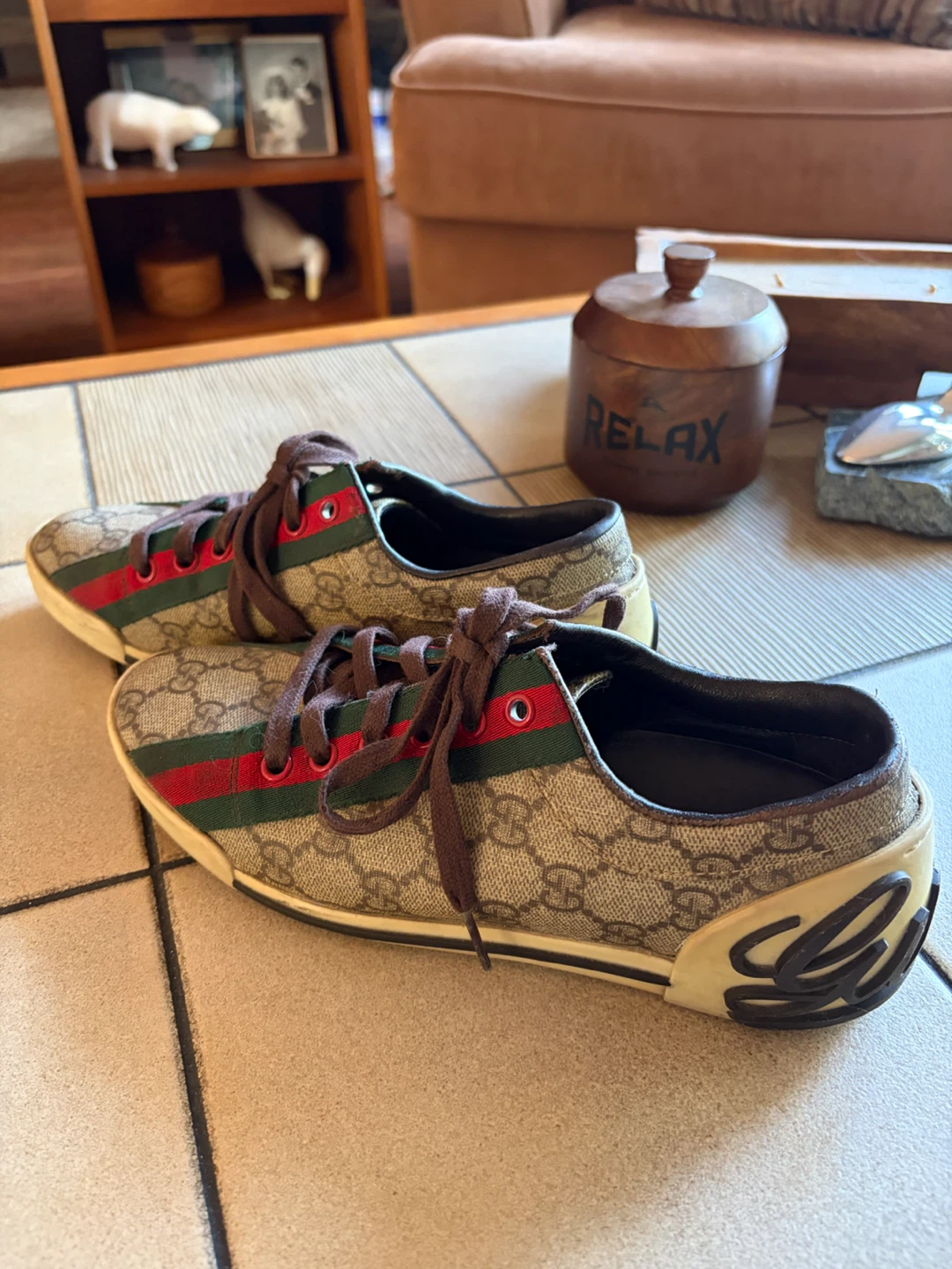 Gucci GG Supreme Canvas Sneakers - photo 3
