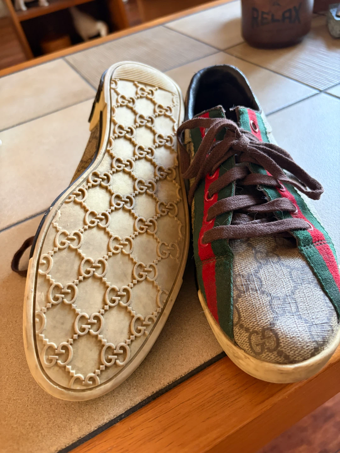Gucci GG Supreme Canvas Sneakers - photo 5