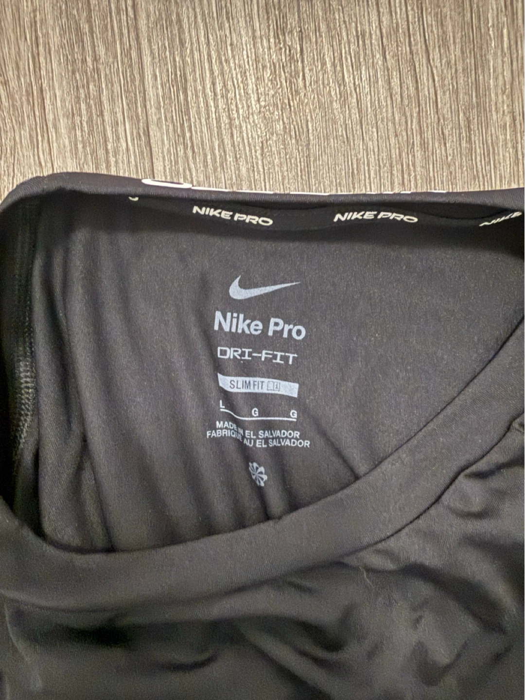 Nike Pro Dri-Fit Slim Fit Long Sleeve Shirt - photo 2