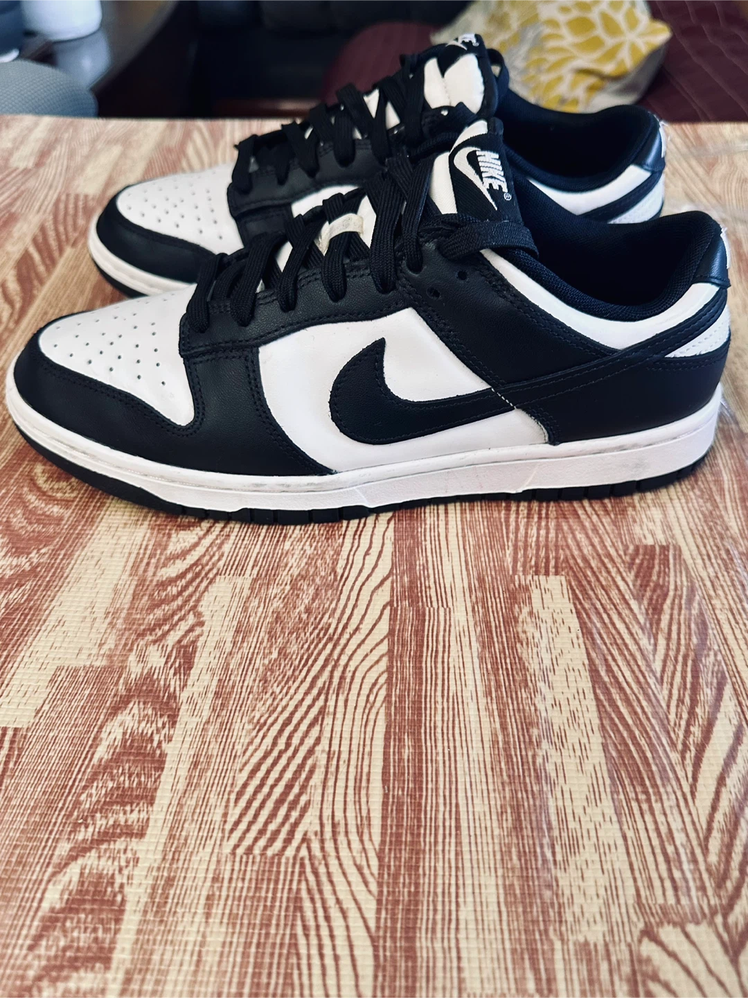 Nike Dunk Low Black White Size 9.5 - photo 3