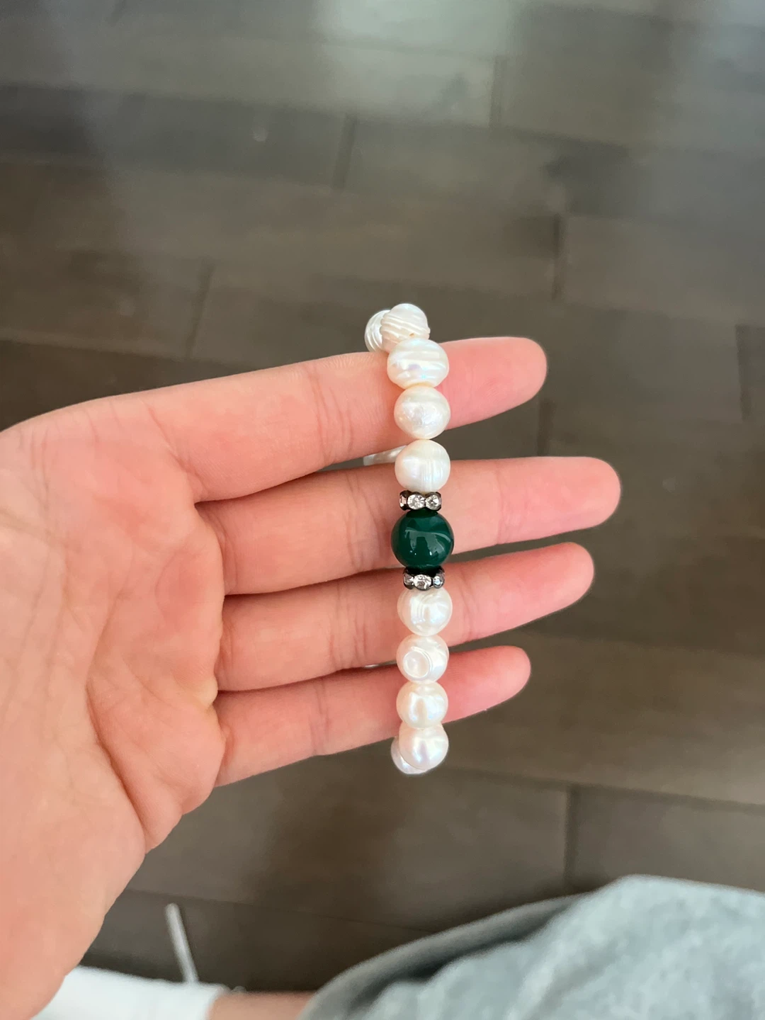Pearl Necklace and Bracelet Set - photo 3