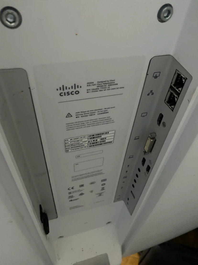 Cisco MX300 G2 55" Video Conferencing Monitor & Camera System - photo 4