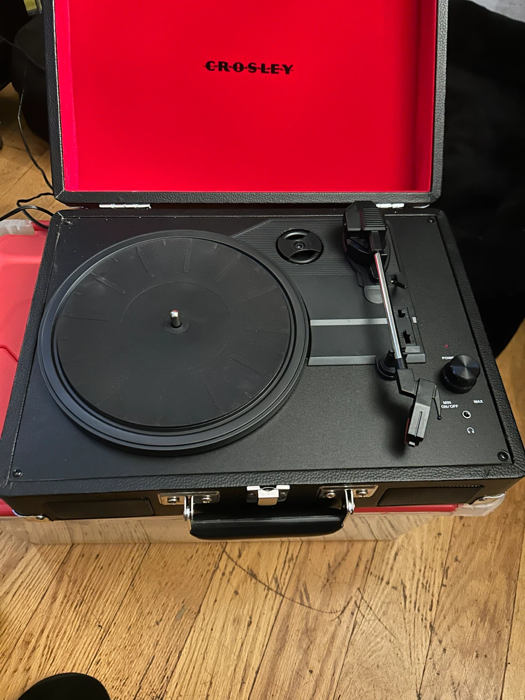 Crosley CR8005A-BK Record Player - one speaker - photo 3