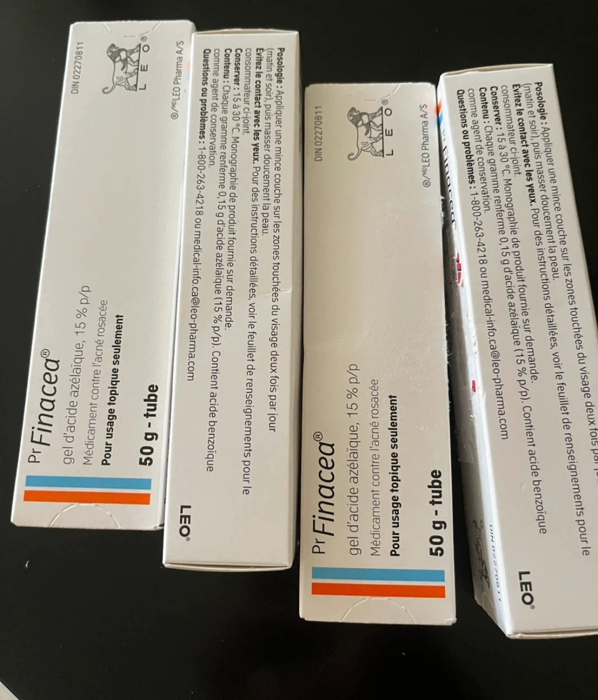 PrrFinacea Gel 50g Tube