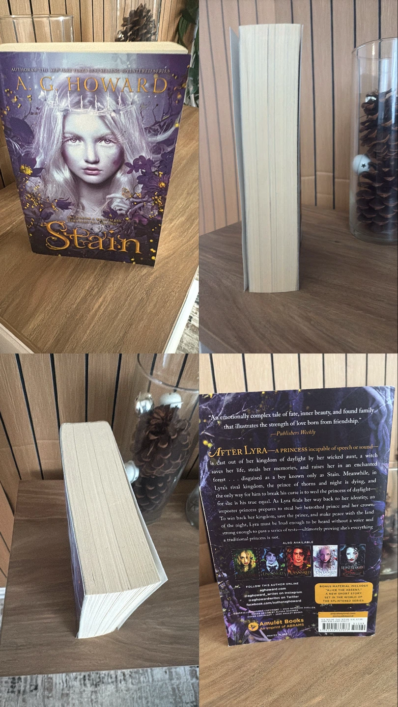 Stain by A.G. Howard Book - photo 2