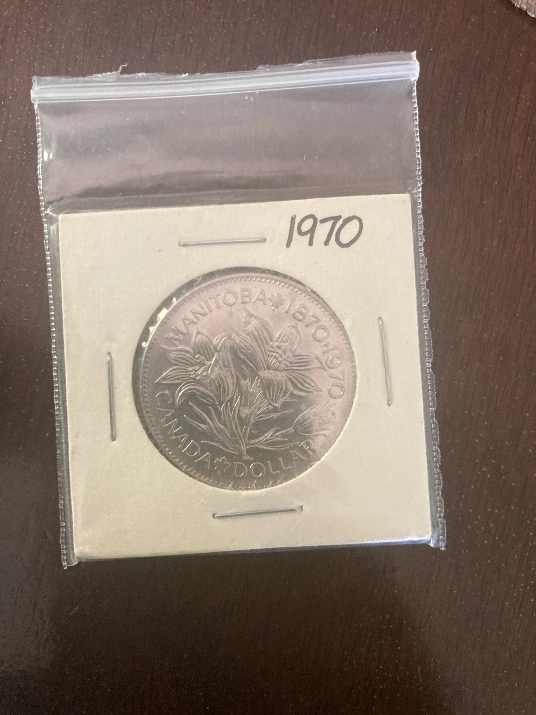 1970 Canada Dollar Coin - photo 3