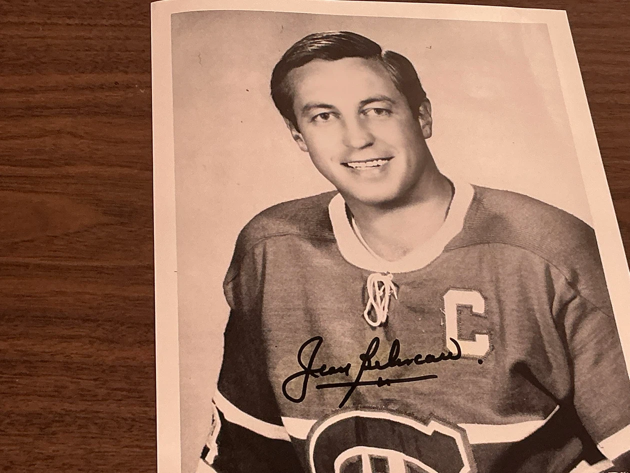 Signed Jean Beliveau Photograph - photo 2