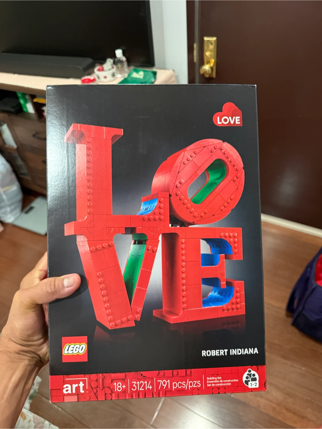 LEGO Art Robert Indiana LOVE Set 31214
