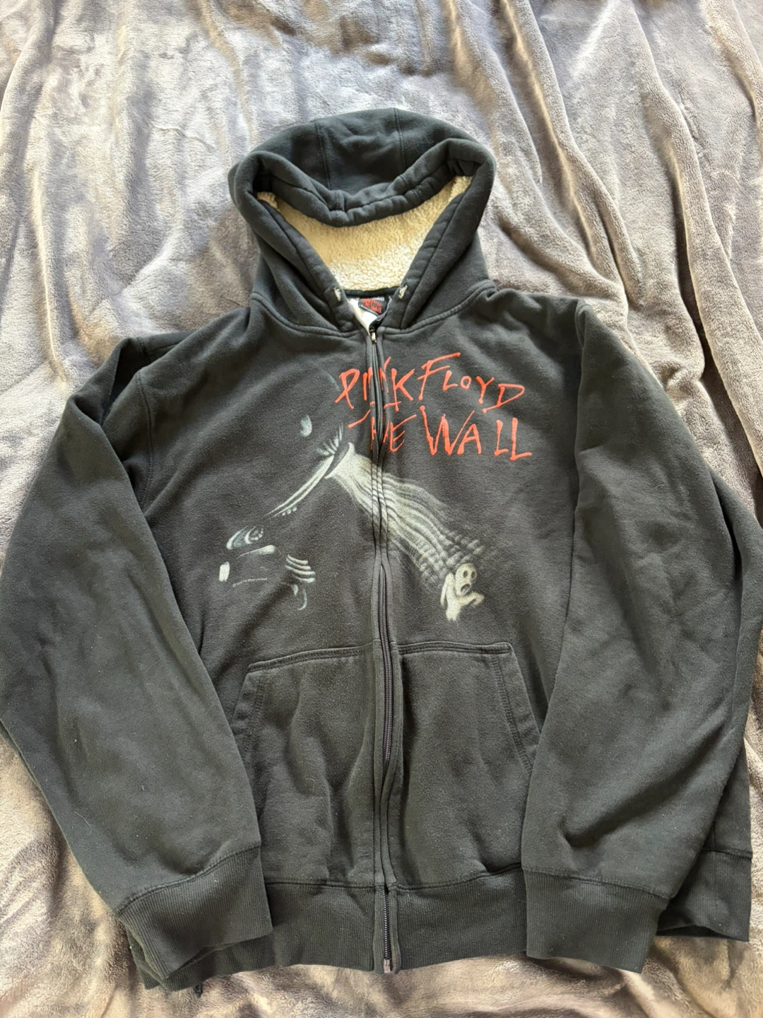 Pink Floyd The Wall Zip-Up Hoodie