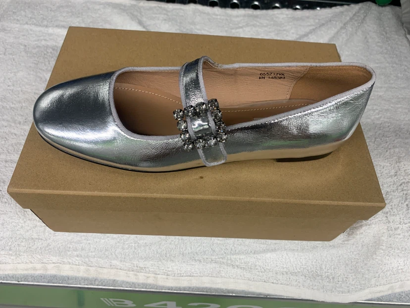 Bibi Lou Silver Mary Jane Shoes - photo 4