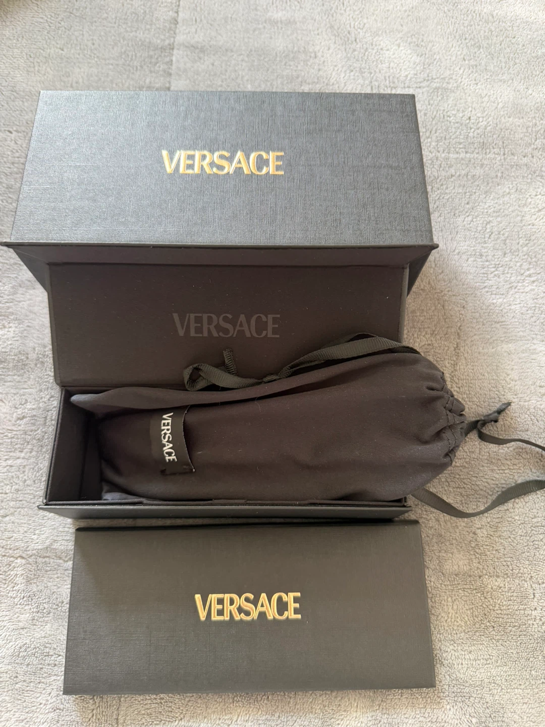 Versace Cat Eye Sunglasses White - photo 3