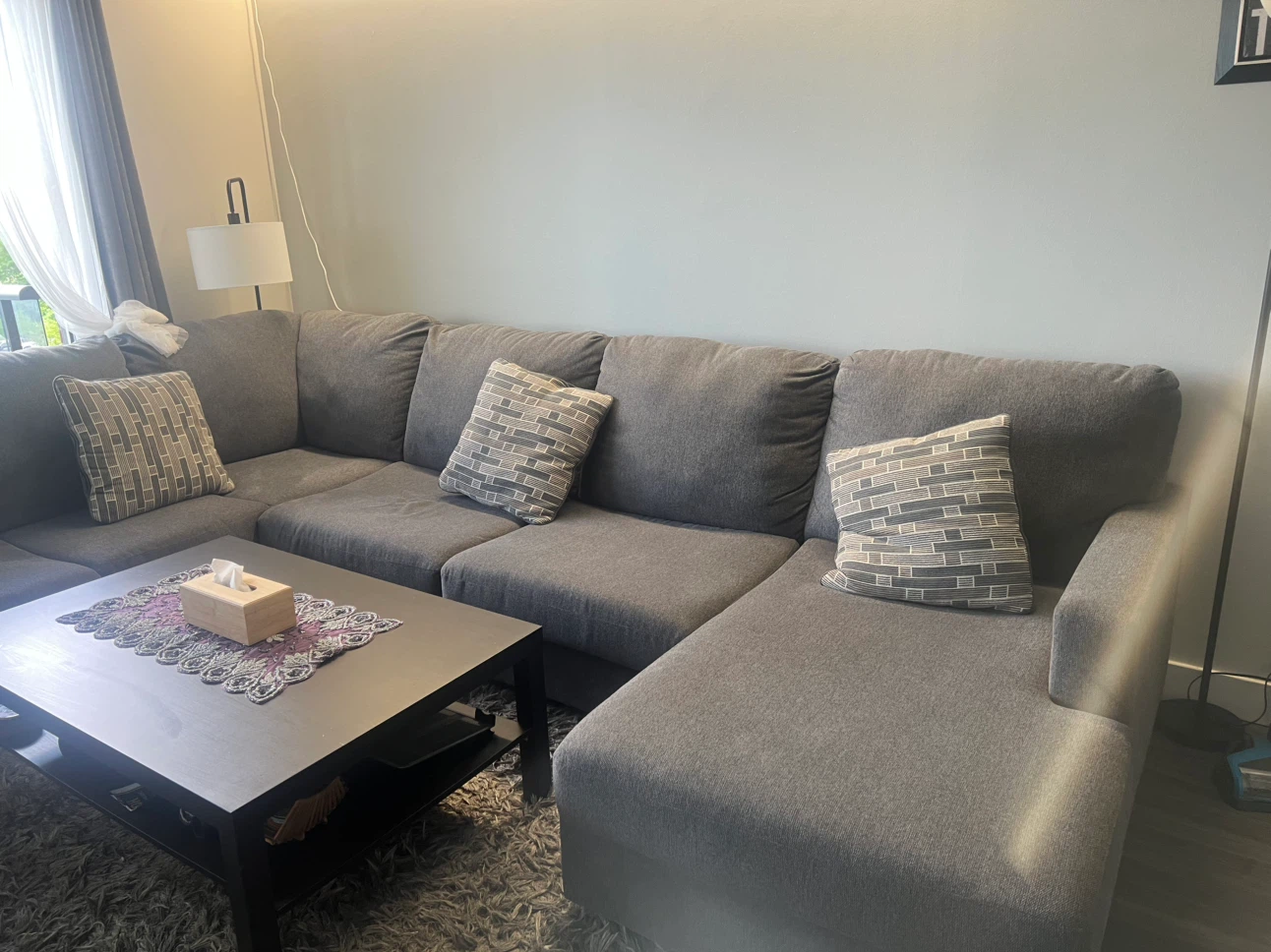 Grey Sectional Sofa