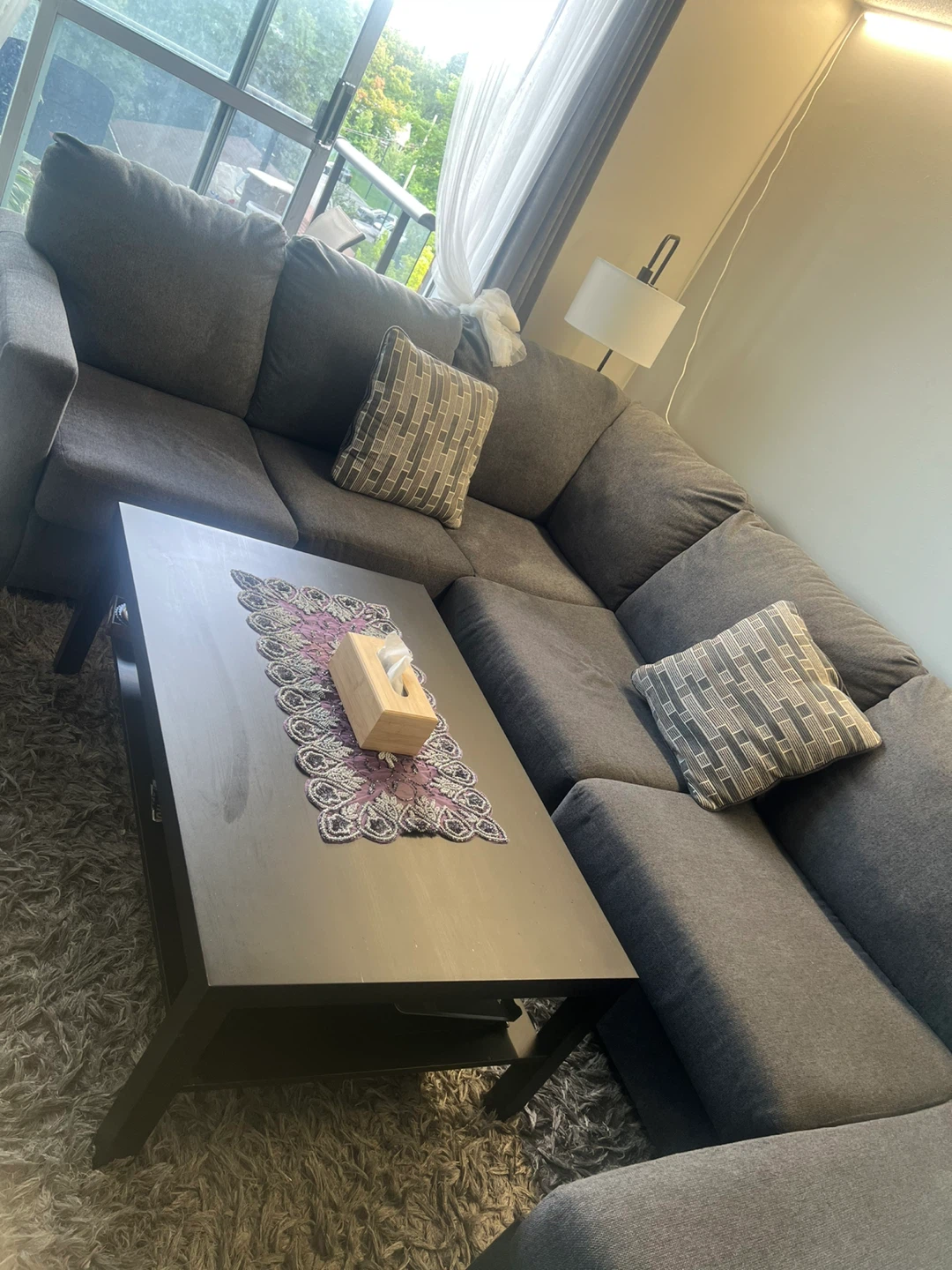 Grey Sectional Sofa - photo 2
