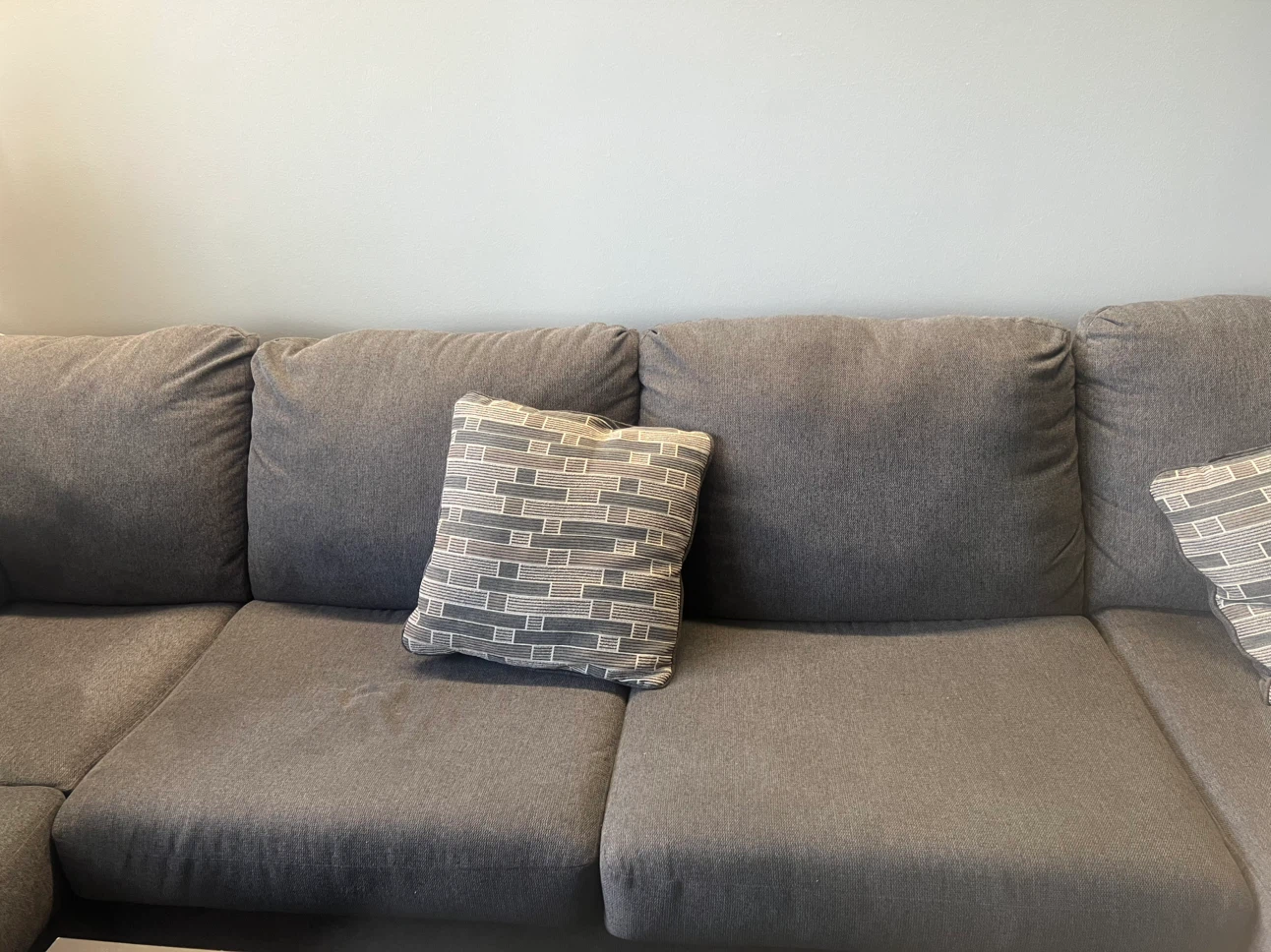 Grey Sectional Sofa - photo 3