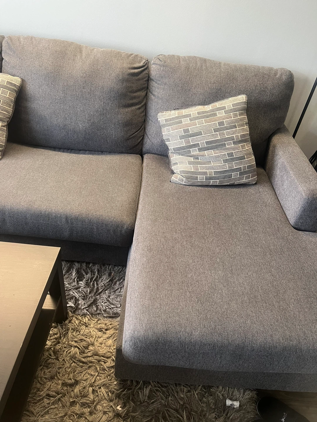 Grey Sectional Sofa - photo 4