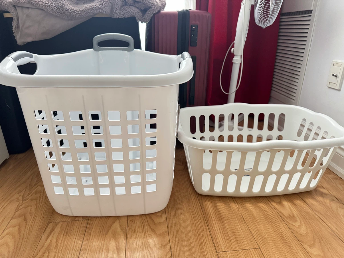 With Wheels Laundry Basket plus o1
